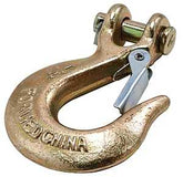 National Hardware 3256BC Series N830-315 Clevis Slip Hook with Latch, 1/4 in, 3150 lb Working Load, Steel, Yellow Chrome